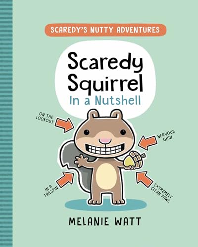 Scaredy Squirrel in a Nutshell: (A Graphic Novel) - Melanie Watt - Hardcover