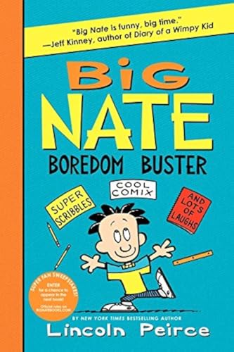 Big Nate Boredom Buster: Super Scribbles, Cool Comix, and Lots of Laughs - Paperback