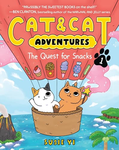 Cat & Cat Adventures: The Quest for Snacks: A Graphic Novel - Paperback