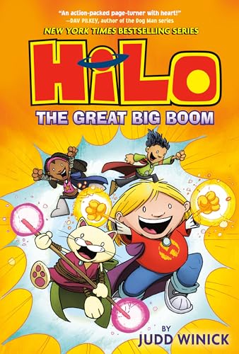 Hilo Book 3: The Great Big Boom: (A Graphic Novel) - Judd Winick - Hardcover                       