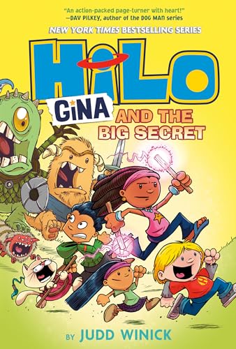 Hilo Book 8: Gina and the Big Secret: (A Graphic Novel) - Judd Winick - Hardcover                       