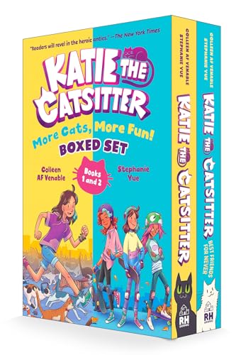 Katie the Catsitter: More Cats, More Fun! Boxed Set (Books 1 and 2): (A Graphic Novel Boxed Set) - Colleen Af Venable - Paperback                       