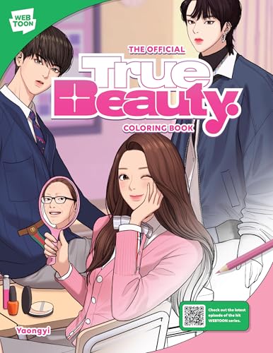 The Official True Beauty Coloring Book: 46 Original Illustrations to Color and Enjoy - Paperback                       