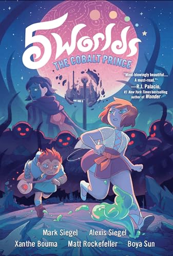 5 Worlds Book 2: The Cobalt Prince: (A Graphic Novel) - Mark Siegel - Paperback                       