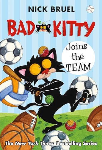 Bad Kitty Joins the Team (Paperback Black-And-White Edition) - Paperback