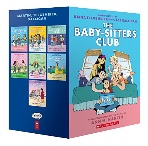 The Baby-Sitters Club #1-7 Graphic Novel Box Set - Boxed Set