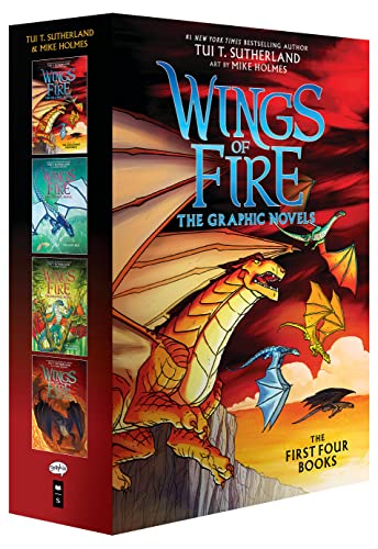 Wings of Fire #1-#4: A Graphic Novel Box Set (Wings of Fire Graphic Novels #1-#4) - Paperback