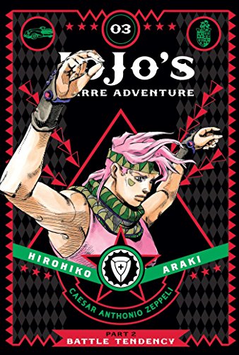 Jojo's Bizarre Adventure: Part 2--Battle Tendency, Vol. 3 - Hirohiko Araki - Hardcover                       