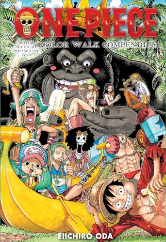 One Piece Color Walk Compendium: Water Seven to Paramount War - Eiichiro Oda - Hardcover                       
