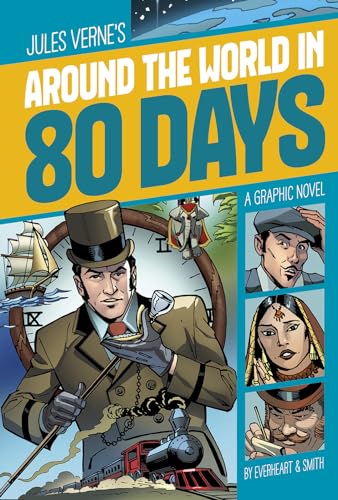 Around the World in 80 Days: A Graphic Novel - Paperback