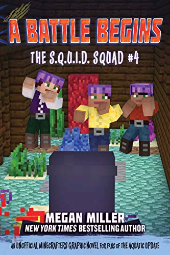 A Battle Begins: An Unofficial Minecrafters Graphic Novel for Fans of the Aquatic Update - Paperback