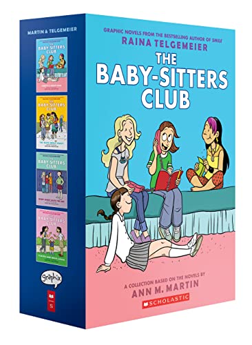 The Baby-Sitters Club #1-4 Graphic Novel Box Set - Paperback