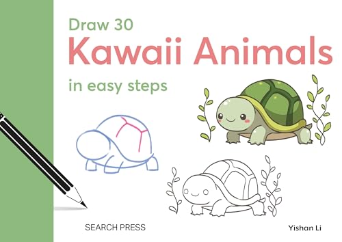 Draw 30: Kawaii Animals: In Easy Steps - Hardcover