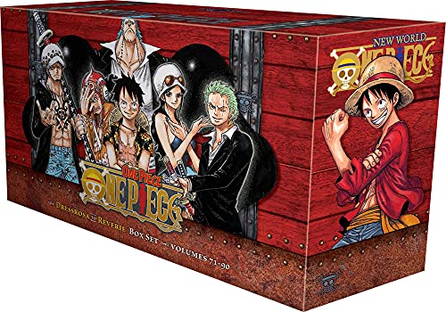 One Piece Box Set 4: Dressrosa to Reverie: Volumes 71-90 with Premium - Eiichiro Oda - Paperback                       
