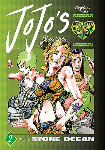 Jojo's Bizarre Adventure: Part 6--Stone Ocean, Vol. 2 - Hirohiko Araki - Hardcover                       