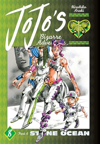 Jojo's Bizarre Adventure: Part 6--Stone Ocean, Vol. 8 - Hirohiko Araki - Hardcover                       