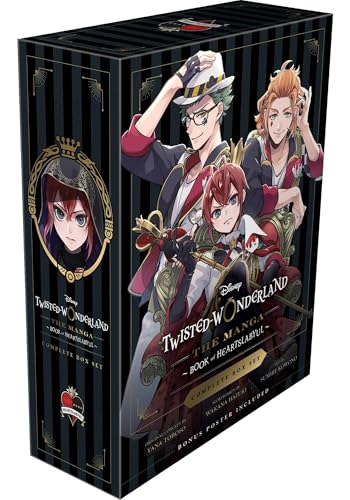 Disney Twisted-Wonderland: The Manga - Book of Heartslabyul Complete Box Set: Includes Vols. 1-4 with Premium - Paperback