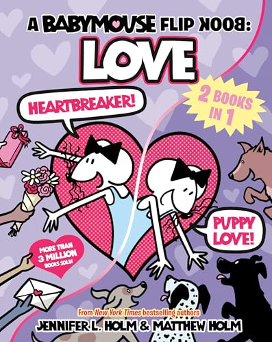 A Babymouse Flip Book: Love (Heartbreaker + Puppy Love): (A Graphic Novel) - Paperback