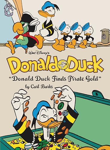 Walt Disney's Donald Duck Donald Duck Finds Pirate Gold: The Complete Carl Barks Disney Library Vol. 1 - Carl Barks - Hardcover                       